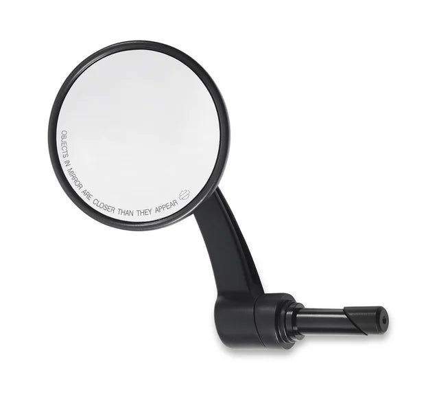 Round Bar End Mirror - Left