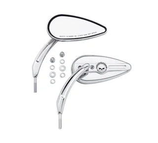 Willie G Skull Teardrop Mirrors