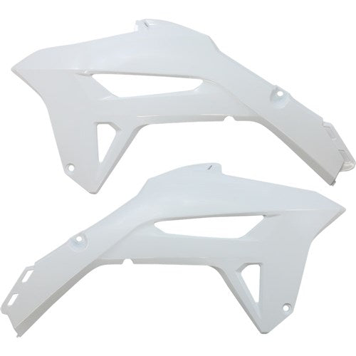 UFO HONDA RADIATOR COVERS CRF250R 22/450R 21-22 WHT