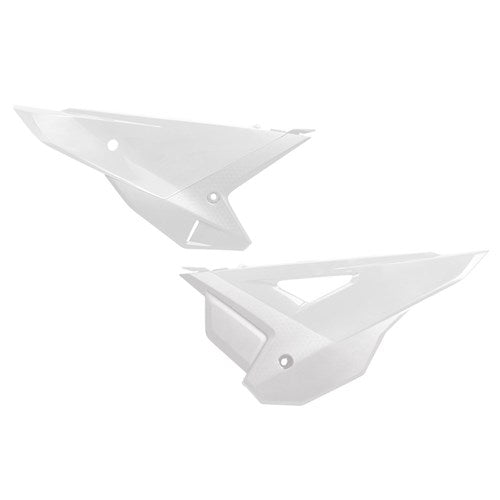 UFO HONDA SIDE PANELS CRF250R/RX 22-24 CRF450R/RX 21-24 WHT