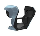 Harley-Davidson Fairing Lowers - Sharkskin Blue