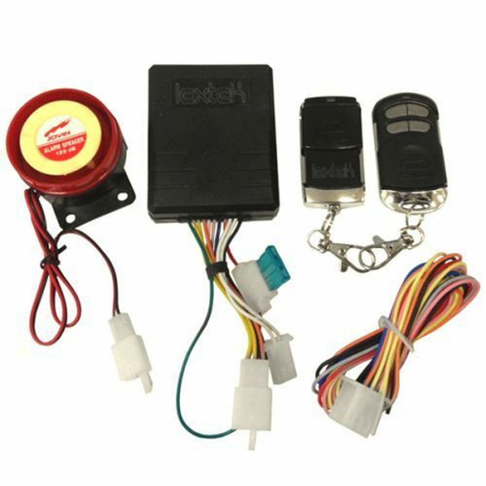 Lextek - Scooter Alarm & Immobiliser With Remote