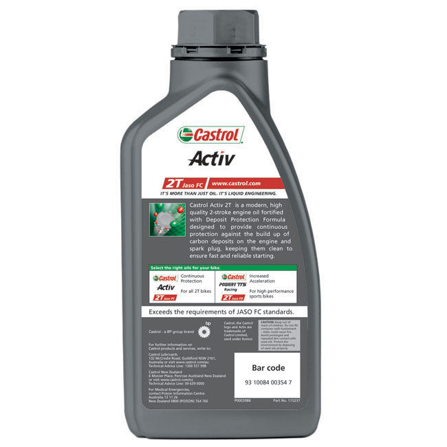 Castrol Oils & Sprays – 2T, 4T, Chain & Filter Oil