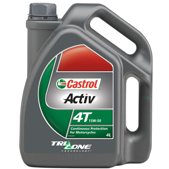 Castrol Oils & Sprays – 2T, 4T, Chain & Filter Oil