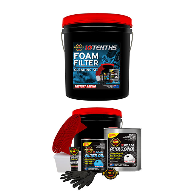 Penrite Foam Filter Cleaning Kit Bucket