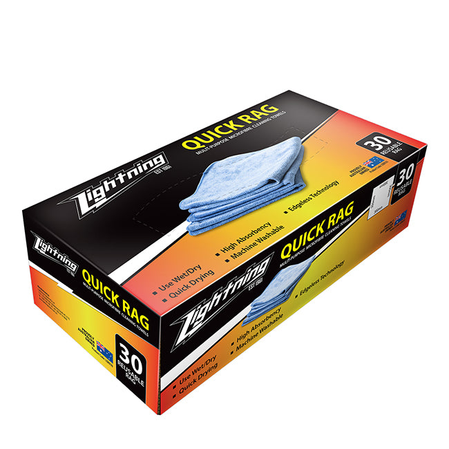 Penrite Lightning Quick Rags 30 pack