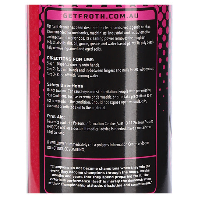 Froth Cleaning & Detailing Products – Sprays, Concentrates, Brushes & Hand Care