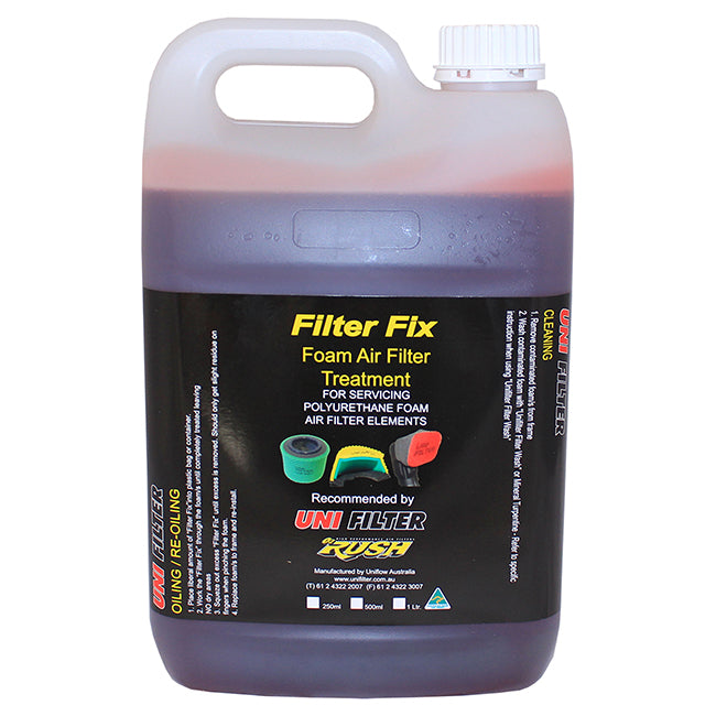 Unifilter Filter Oil & Cleaner – 500mL, 1L, 5L & Red Options