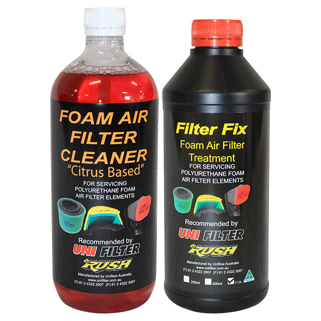 Unifilter Filter Oil & Cleaner – 500mL, 1L, 5L & Red Options