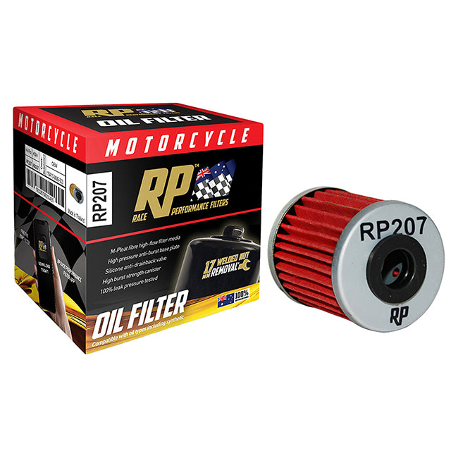 RP Filters – High Performance Oil Filters – Standard Options