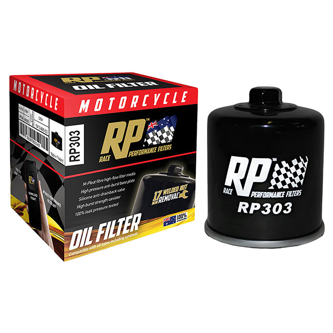 RP Filters – High Performance Oil Filters – Standard Options