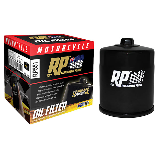 RP Filters – High Performance Oil Filters – Standard Options