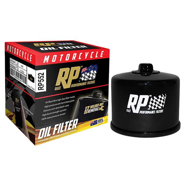 RP Filters – High Performance Oil Filters – Standard Options