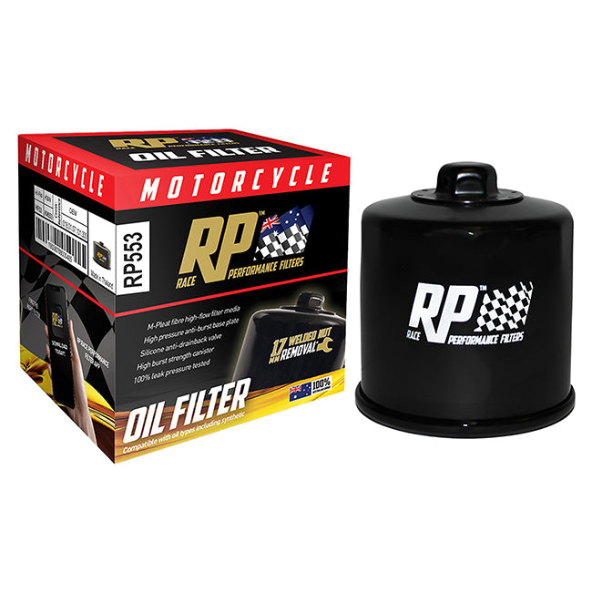 RP Filters – High Performance Oil Filters – Standard Options