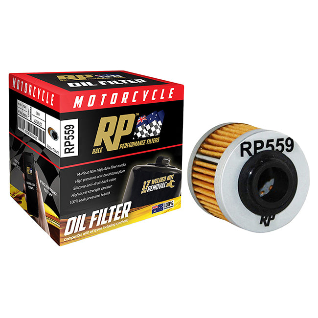 RP Filters – High Performance Oil Filters – Standard Options
