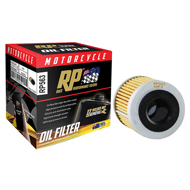 RP Filters – High Performance Oil Filters – Standard Options