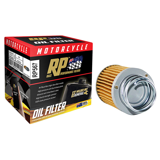 RP Filters – High Performance Oil Filters – Standard Options