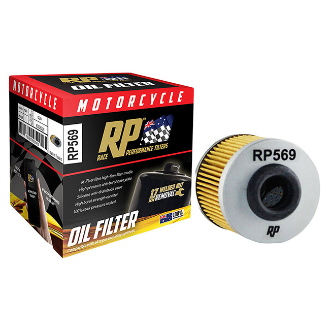 RP Filters – High Performance Oil Filters – Standard Options