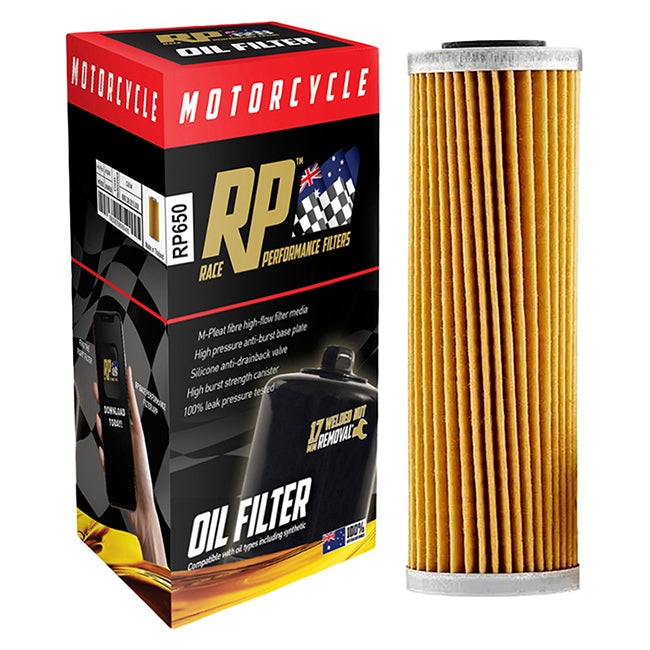 RP Filters – High Performance Oil Filters – Standard Options