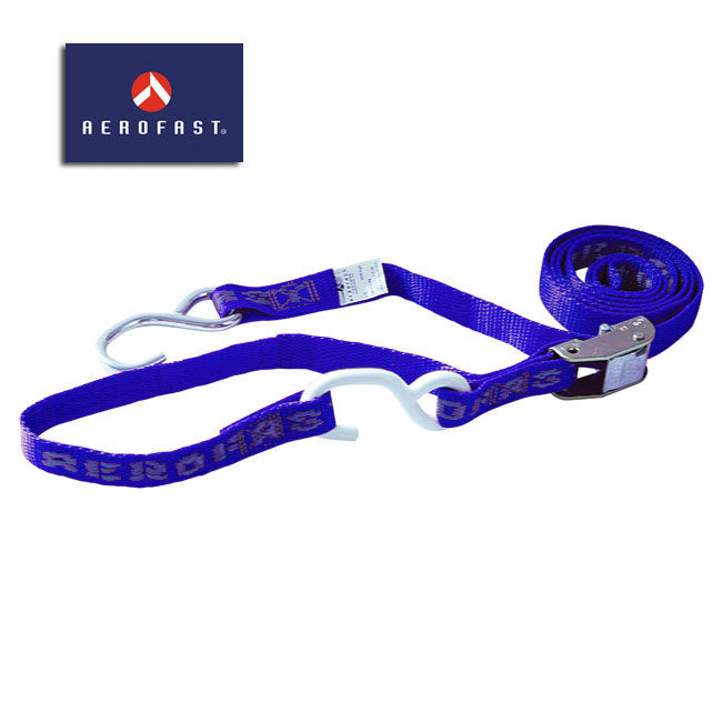 Aerofast MC2 Classic Tiedown - 25mm S-Hook - Blue