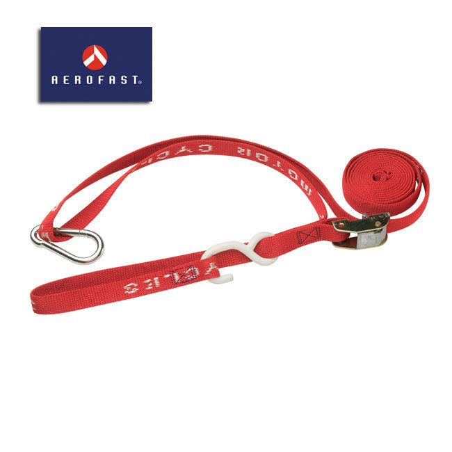 Aerofast MC37K Classic Tiedown - 37mm Karabiner Hook - Red