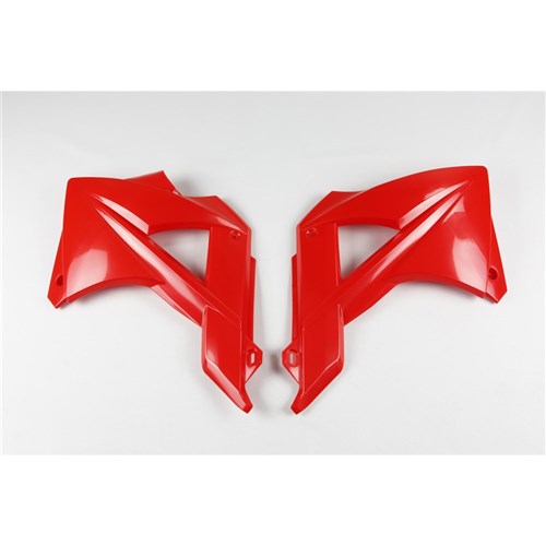 UFO GAS GAS RADIATOR SHROUDS MC/EC/FSR 125-200-250-300-450 10-11 RED #