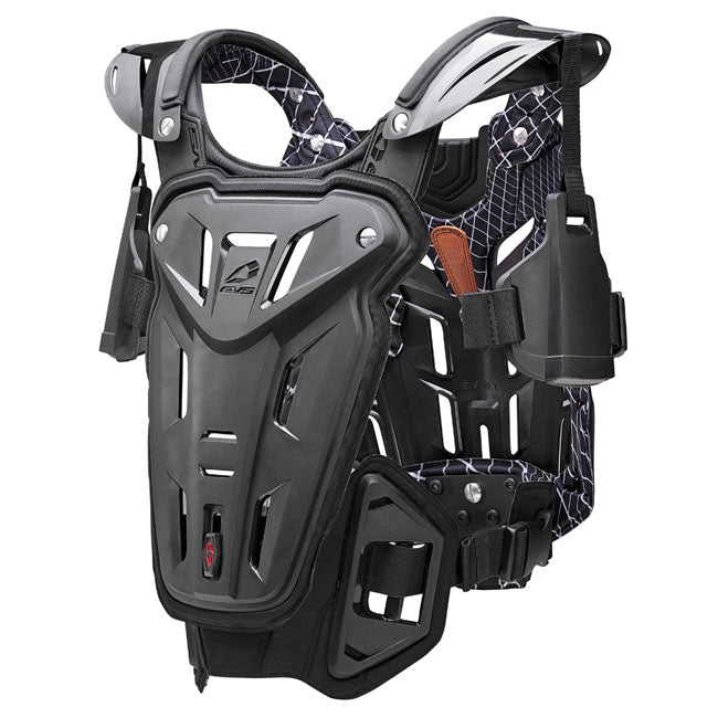 F2 Rascal EVS Body Armour - F2 Chest/Roost Protector - Black – Joe Rascal Harley