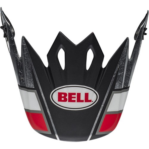 BELL S/P - MX-9 MIPS PEAK MIPS TWITCH REPLCA (LE) BLK/RED