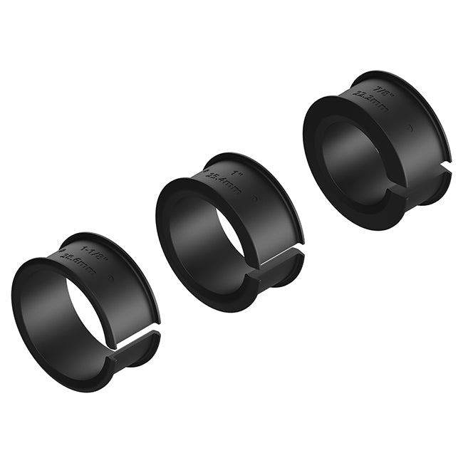 Spare Part - Quad Lock Replacement Bar Spacers - Motorcycle Handlebar Mount - 3 Pieces