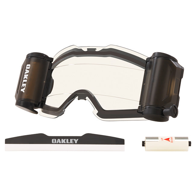 Spare Part - Oakley Front Line - MX Goggle - Roll Off Accessory Kit - Clear