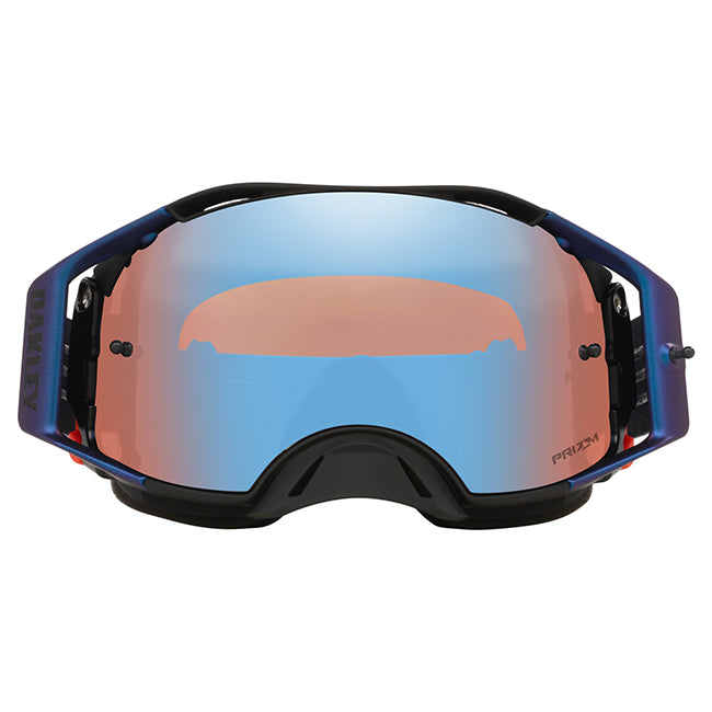 Oakley - Airbrake - Grey Strike - Dark MX Sapphire Iridium Lens