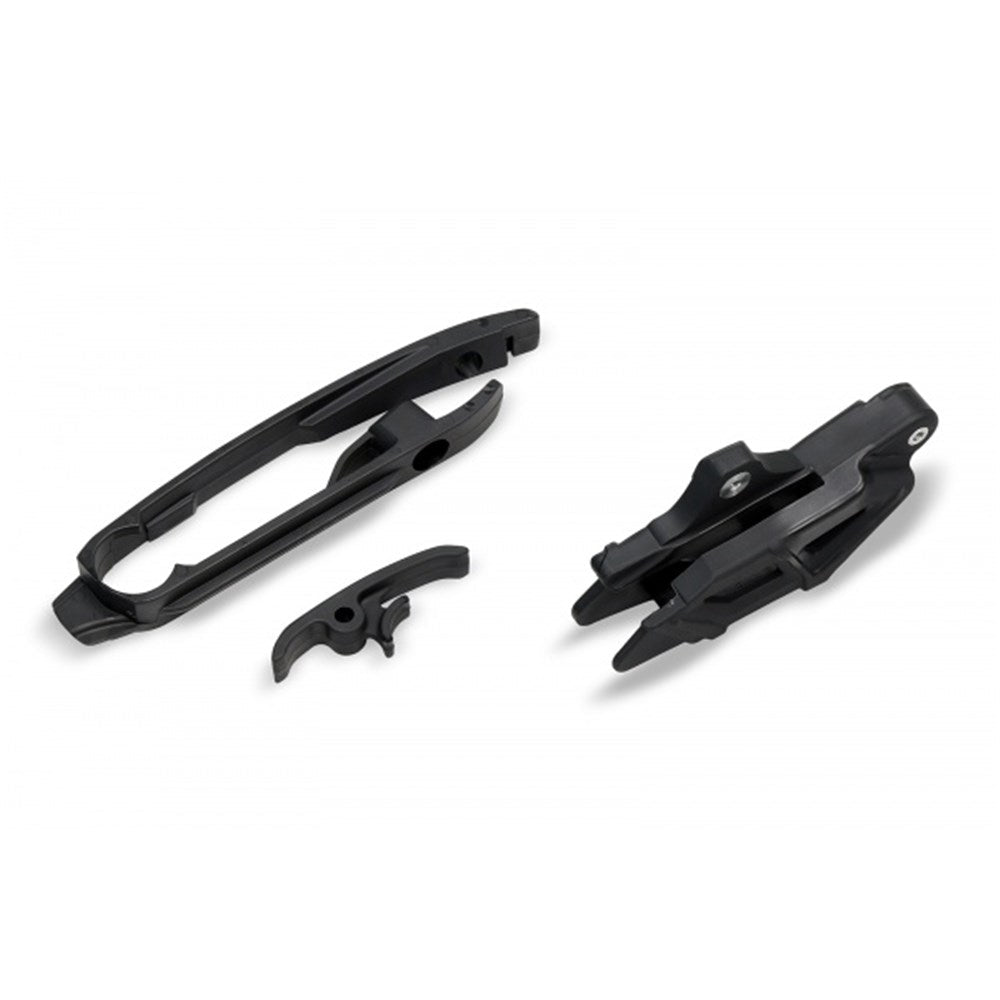 UFO GAS GAS MC/MC-F/EX/EX-F/EC/EC-F 21-22 CHAIN GUIDE/SWINGARM KIT (BLK)