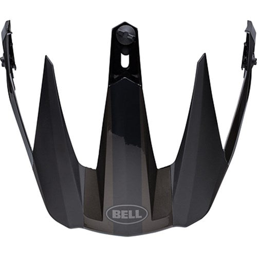 BELL S/P - MX-9 ADV PEAK MAURAUDER BLKOUT M/G BLK