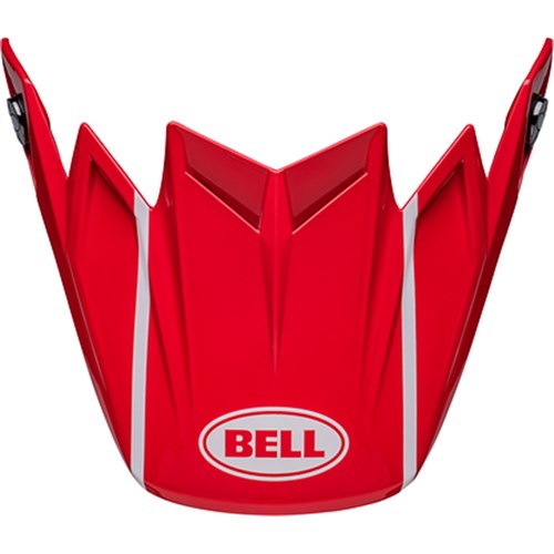 BELL S/P - MOTO-9S FLEX PEAK SPRINT BLK/RED