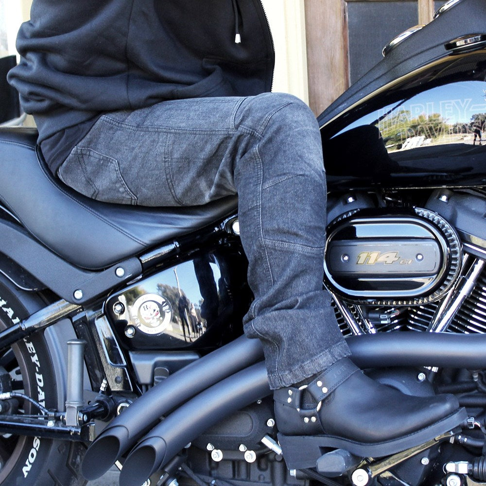 Johnny Reb Men's Biker Protective Jeans