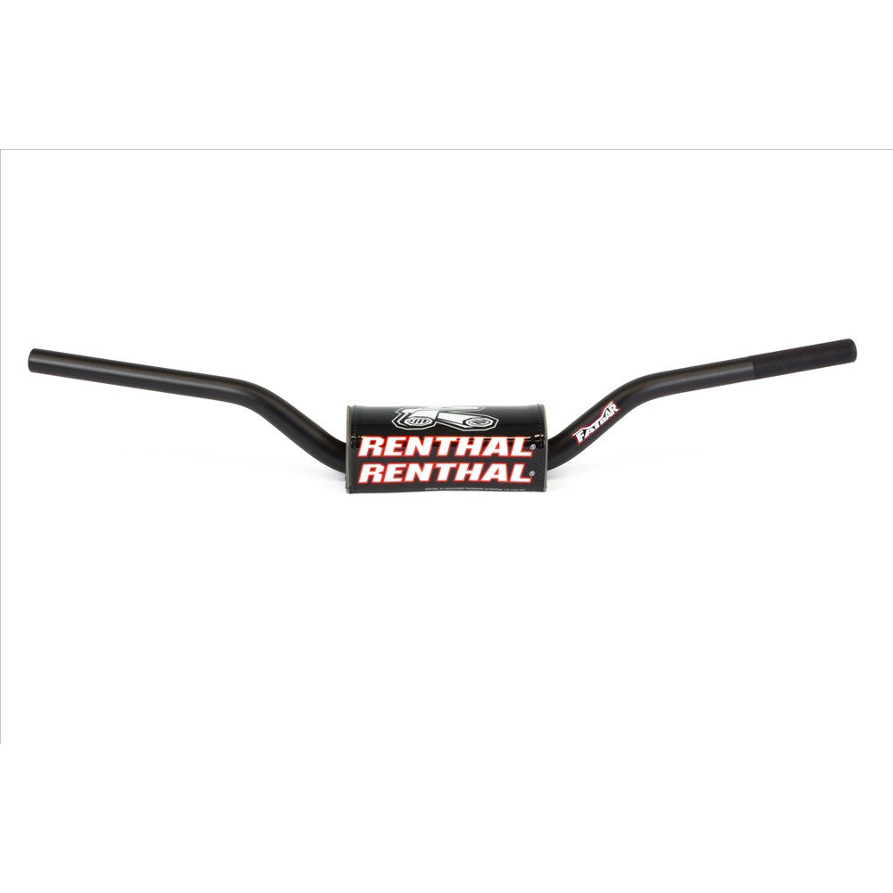 RENTHAL FATBAR YAMAHA YZ85/YZ65 18-19 BLK W/BAR PAD (842-01-BK)