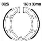 EBC Brakes Grooved Brake Shoe Set – G Series Fitments