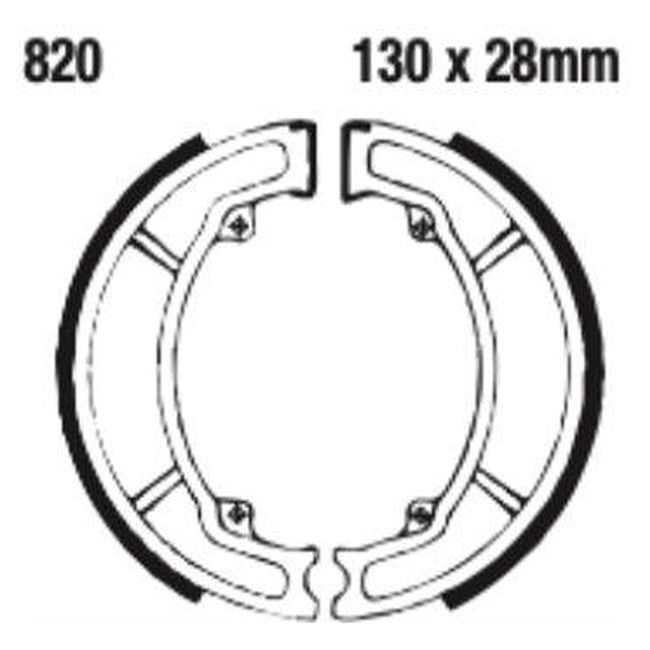 EBC Brakes Brake Shoe Set – High-Performance Replacement