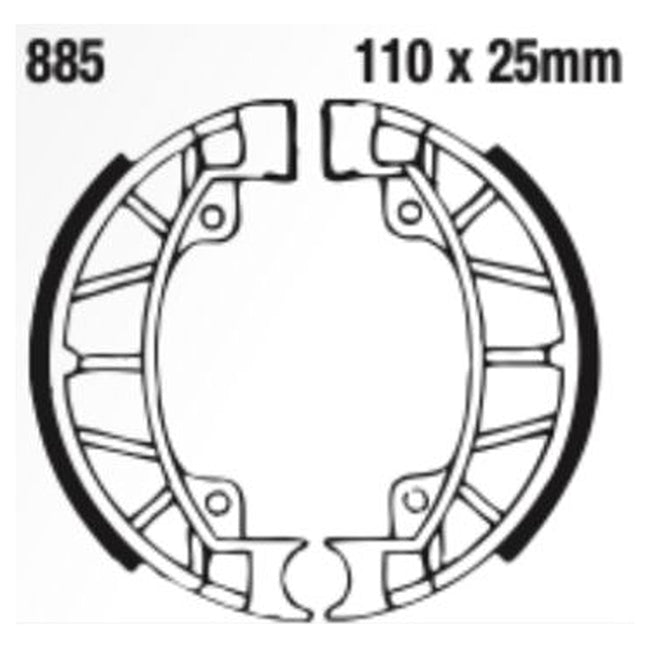 EBC Brakes Brake Shoe Set Models