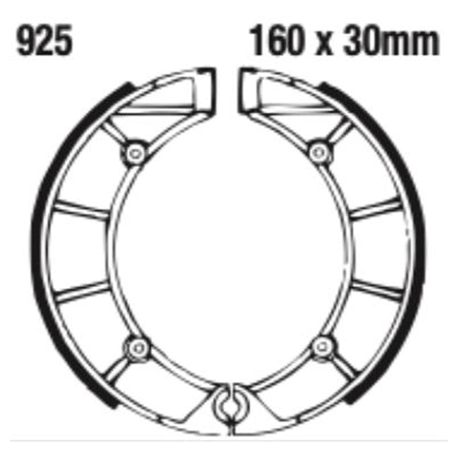 EBC Brakes Brake Shoe Set – High-Performance Replacement