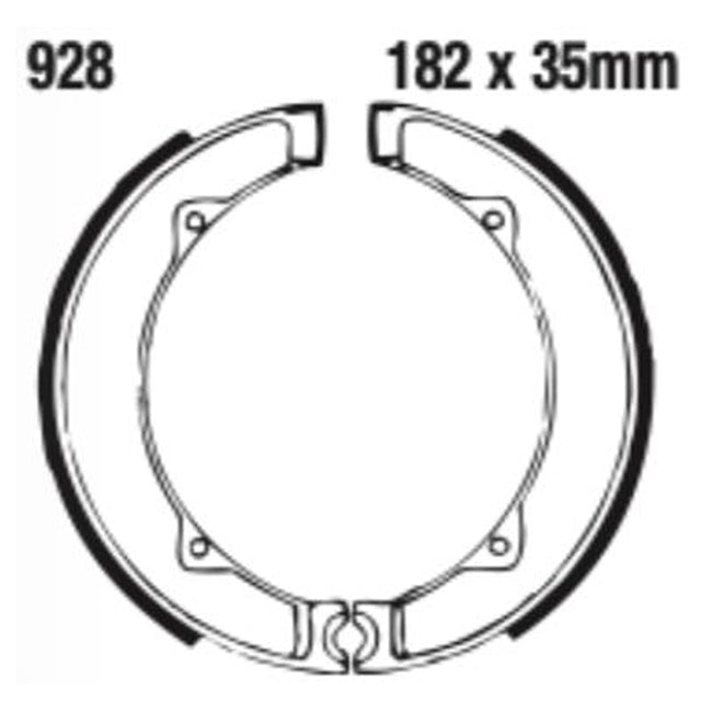 EBC Brakes Brake Shoe Set – High-Performance Replacement