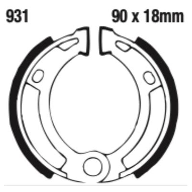 EBC Brakes Brake Shoe Set – High-Performance Replacement