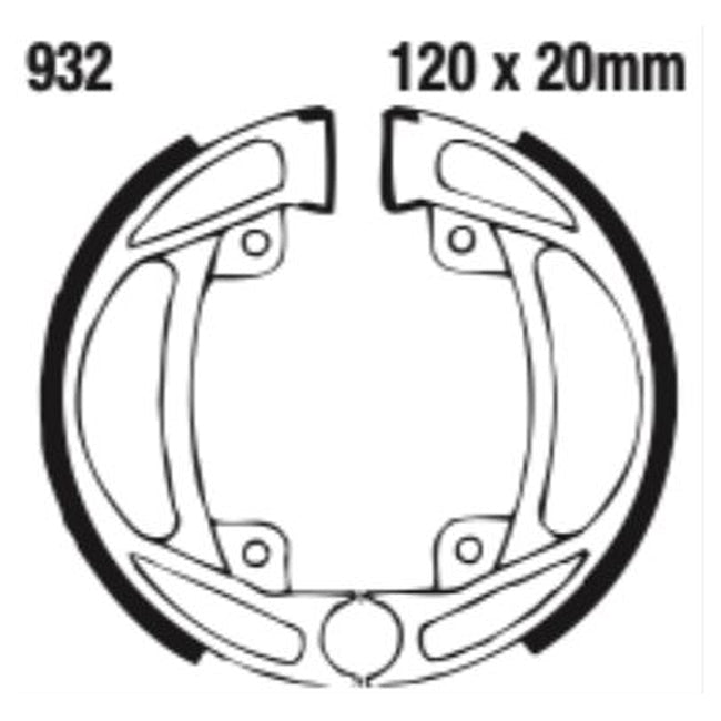 EBC Brakes Brake Shoe Set – High-Performance Replacement