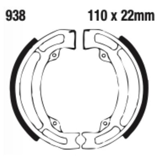 EBC Brakes Brake Shoe Set – High-Performance Replacement