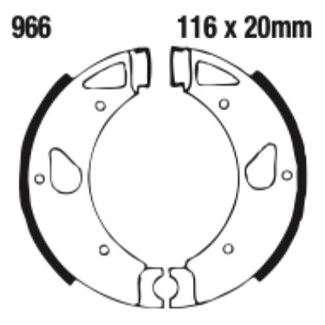 EBC Brakes Brake Shoe Set – High-Performance Replacement