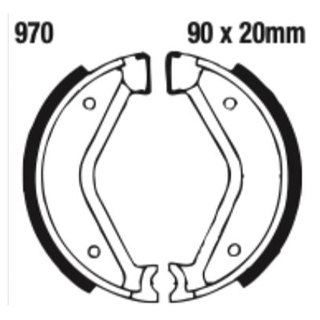EBC Brakes Brake Shoe Set – High-Performance Replacement