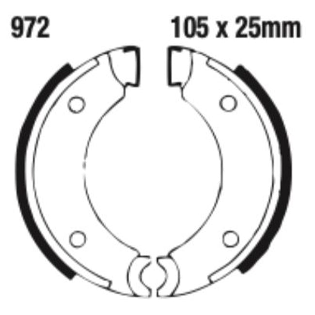 EBC Brakes Brake Shoe Set – High-Performance Replacement