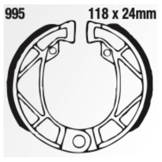 EBC Brakes Brake Shoe Set – High-Performance Replacement