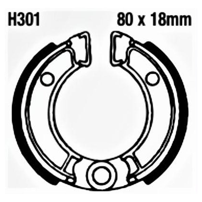 EBC Brakes Brake Shoe Set – High-Performance Replacement