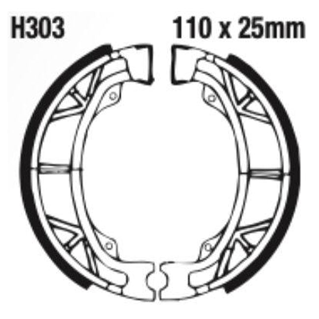 EBC Brakes Brake Shoe Set – High-Performance Replacement